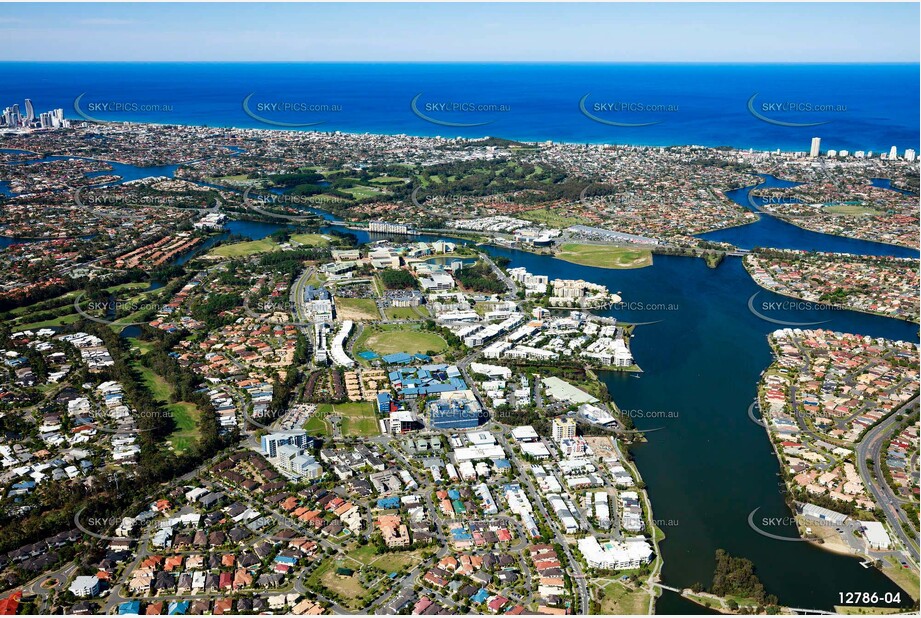 Aerial Photo Varsity Lakes QLD 4227 QLD Aerial Photography