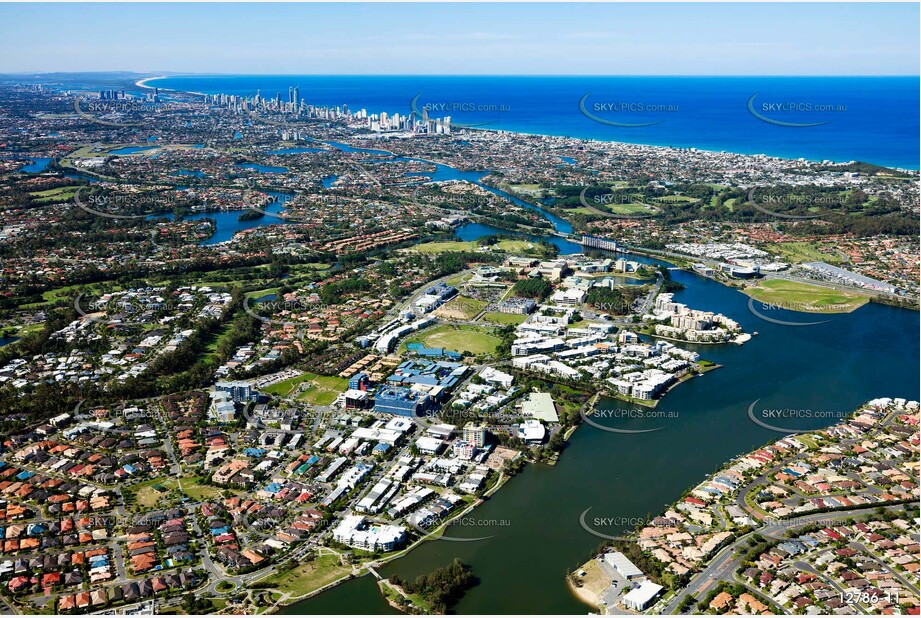 Aerial Photo Varsity Lakes QLD 4227 QLD Aerial Photography