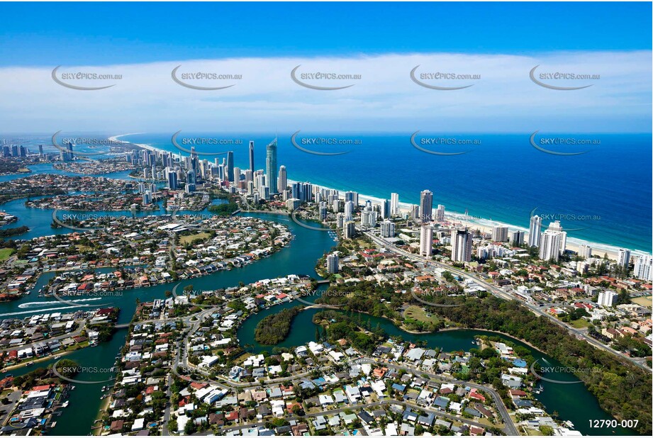 Broadbeach Waters QLD 4218 QLD Aerial Photography