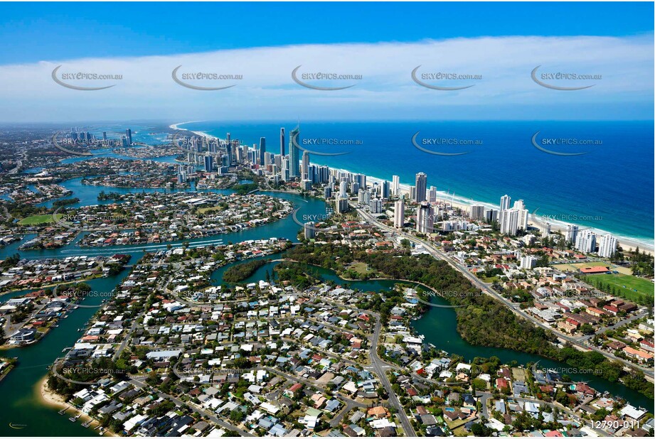 Broadbeach Waters QLD 4218 QLD Aerial Photography