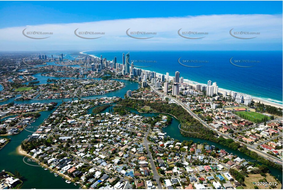 Broadbeach Waters QLD 4218 QLD Aerial Photography