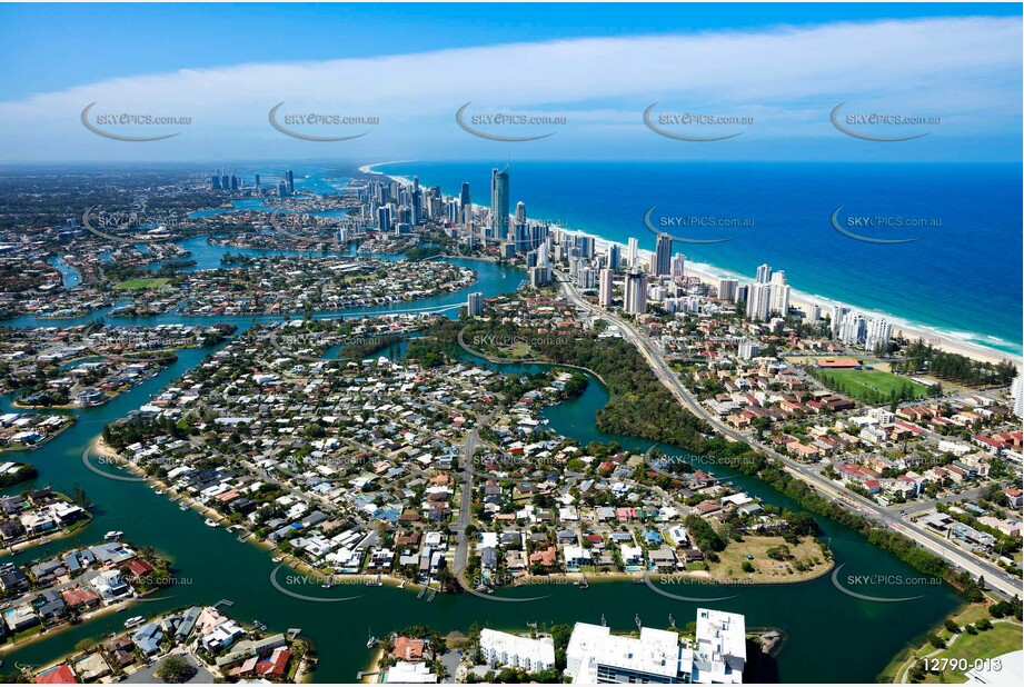 Broadbeach Waters QLD 4218 QLD Aerial Photography