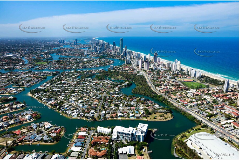 Broadbeach Waters QLD 4218 QLD Aerial Photography