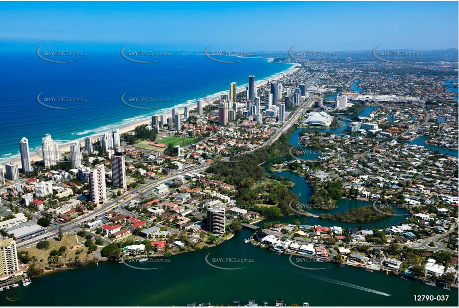 Broadbeach Waters QLD 4218 QLD Aerial Photography