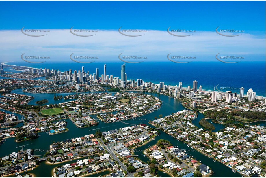 Broadbeach Waters QLD 4218 QLD Aerial Photography