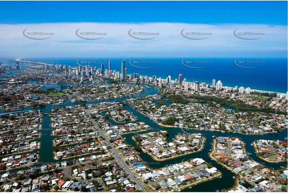 Broadbeach Waters QLD 4218 QLD Aerial Photography