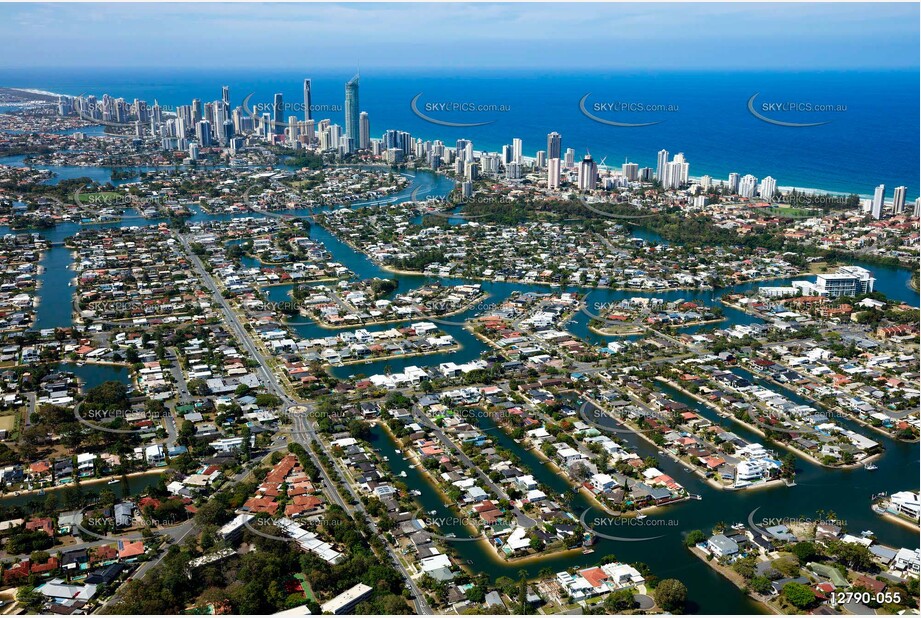 Broadbeach Waters QLD 4218 QLD Aerial Photography