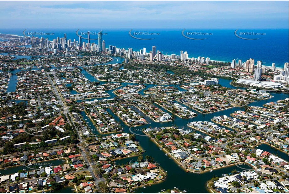 Broadbeach Waters QLD 4218 QLD Aerial Photography