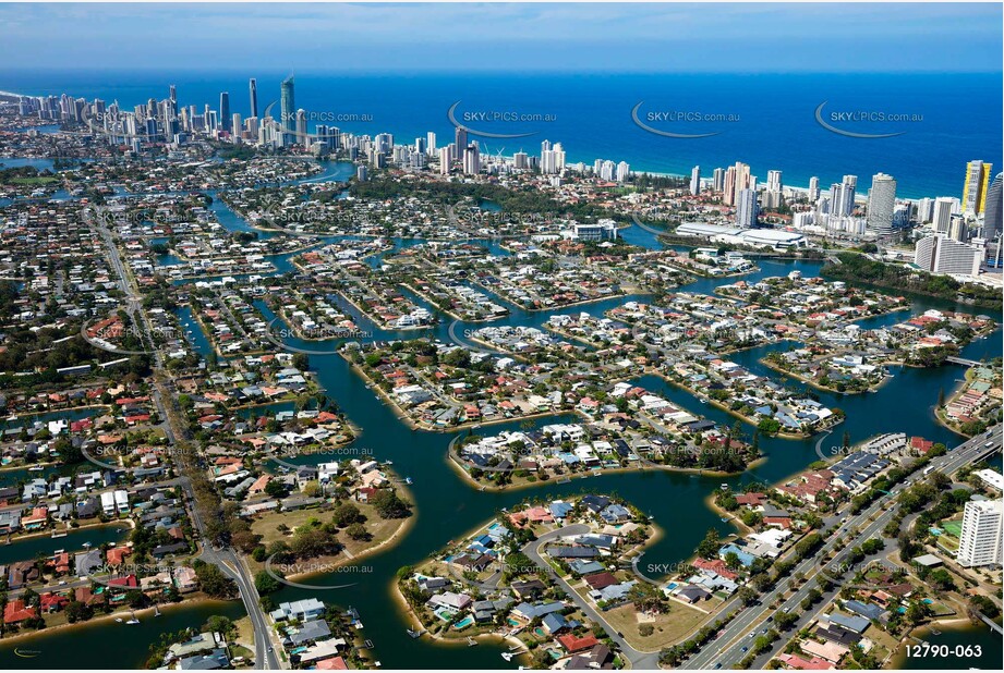 Broadbeach Waters QLD 4218 QLD Aerial Photography