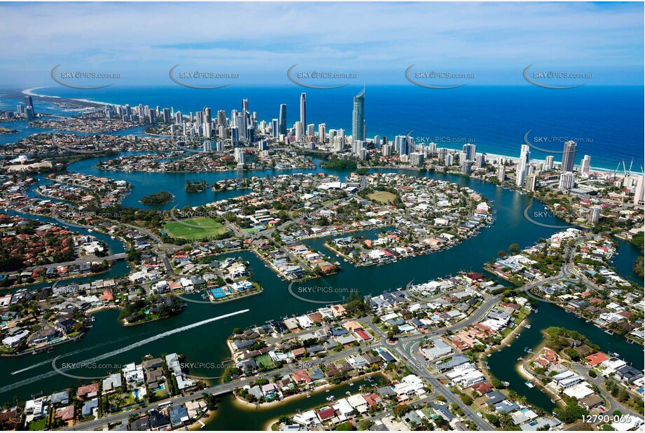 Broadbeach Waters QLD 4218 QLD Aerial Photography