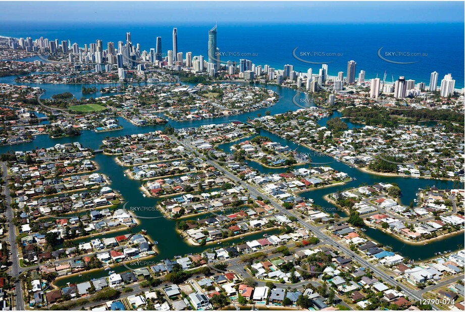 Broadbeach Waters QLD 4218 QLD Aerial Photography