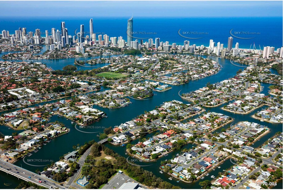 Broadbeach Waters QLD 4218 QLD Aerial Photography