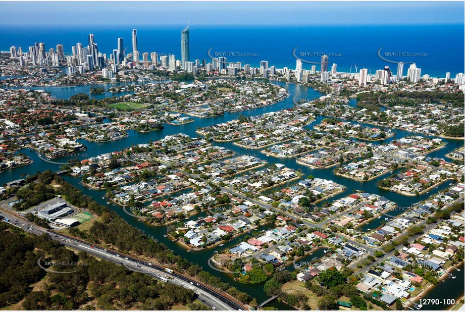 Broadbeach Waters QLD 4218 QLD Aerial Photography