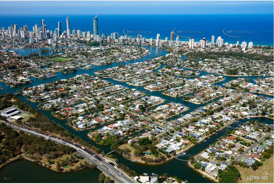 Broadbeach Waters QLD 4218 QLD Aerial Photography