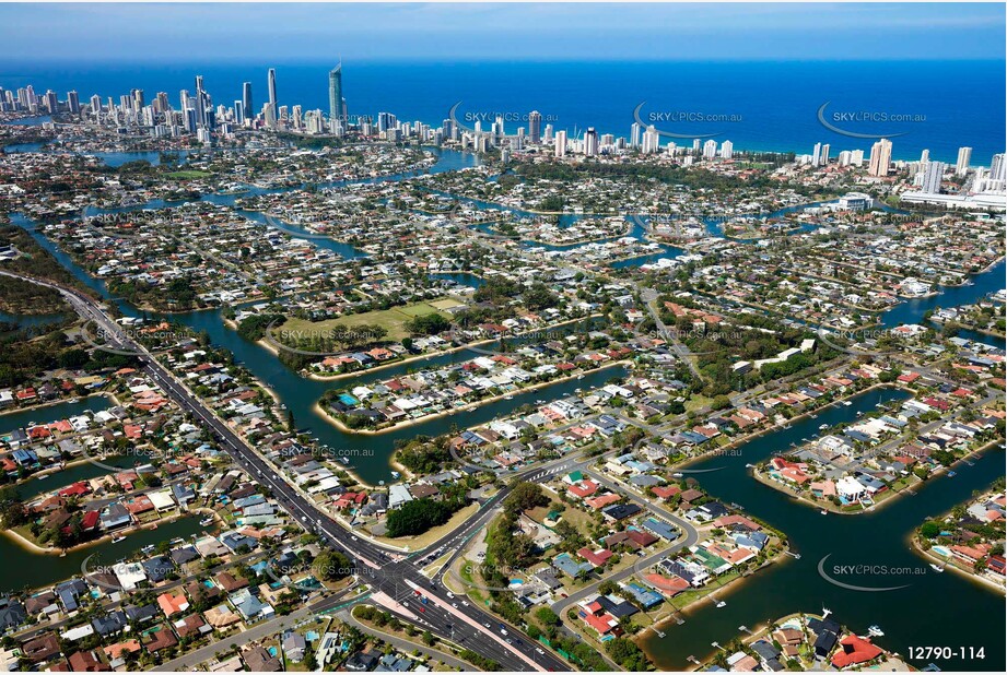 Broadbeach Waters QLD 4218 QLD Aerial Photography