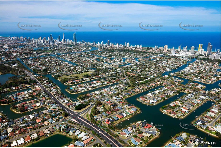 Broadbeach Waters QLD 4218 QLD Aerial Photography