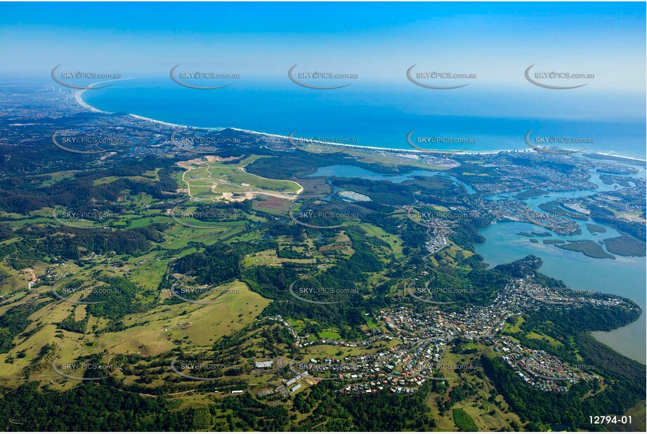 Bilambil Heights from 5000ft NSW Aerial Photography