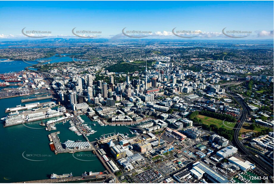 Auckland City NZ Aerial Photography