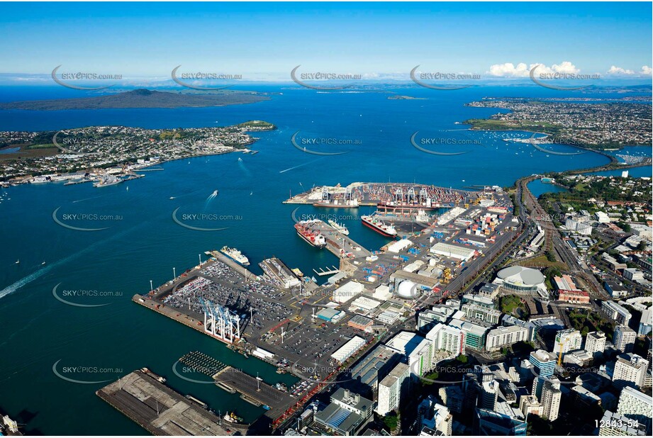 Aerial Photo Port of Auckland Aerial Photography