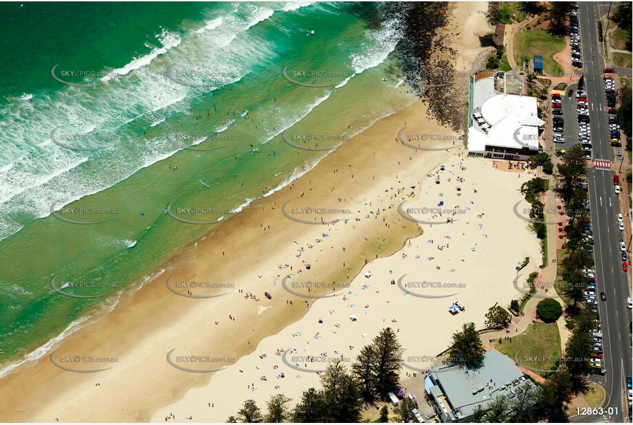 Burleigh Beach - Gold Coast QLD Aerial Photography