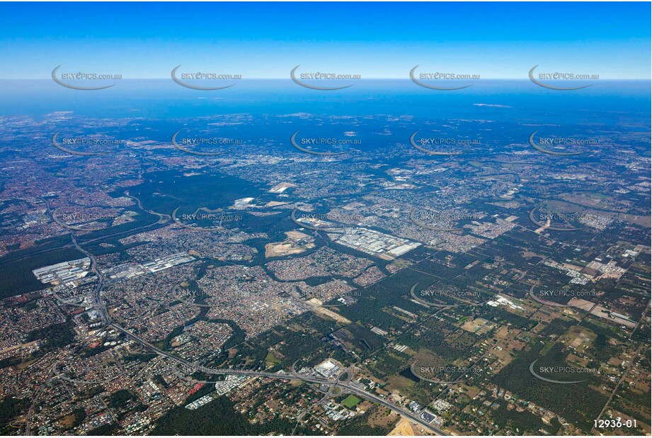 Park Ridge from 9000ft above sea level QLD Aerial Photography