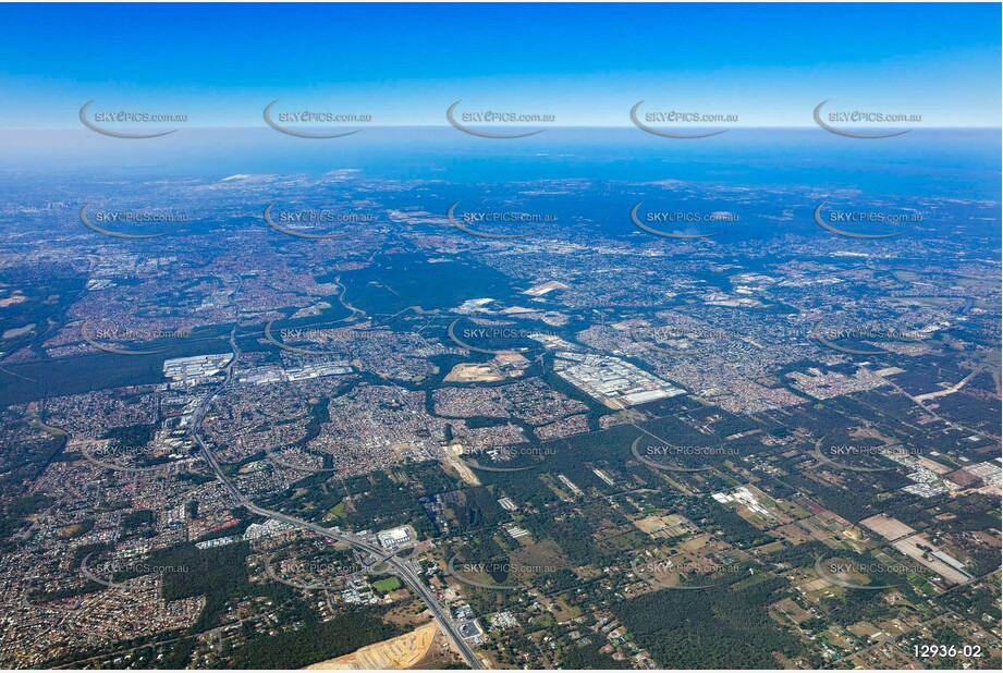 Park Ridge from 9000ft above sea level QLD Aerial Photography