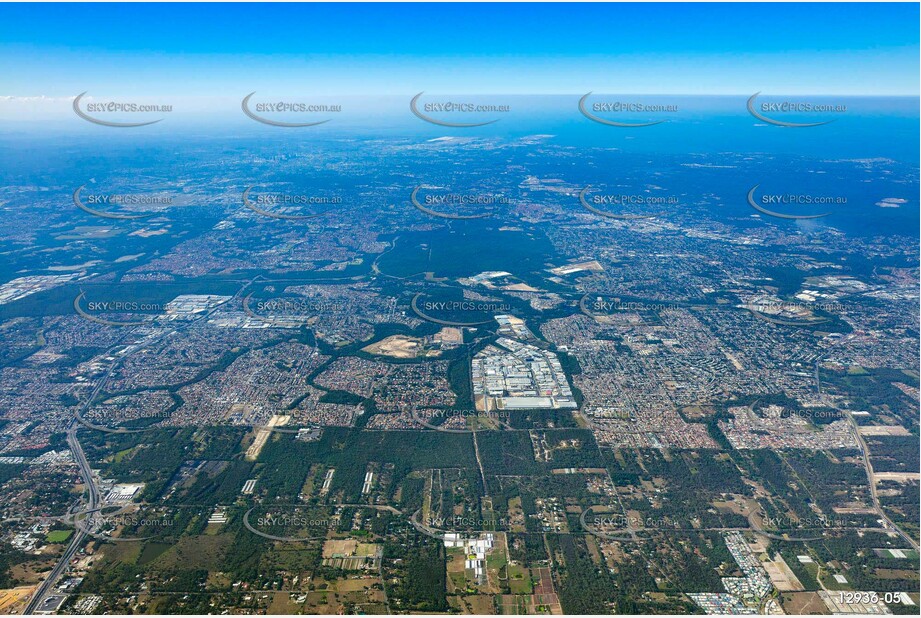 Park Ridge from 9000ft above sea level QLD Aerial Photography