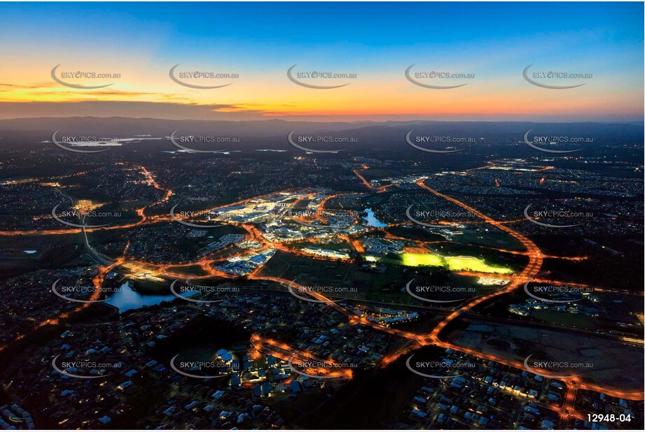 North Lakes At Dusk QLD Aerial Photography