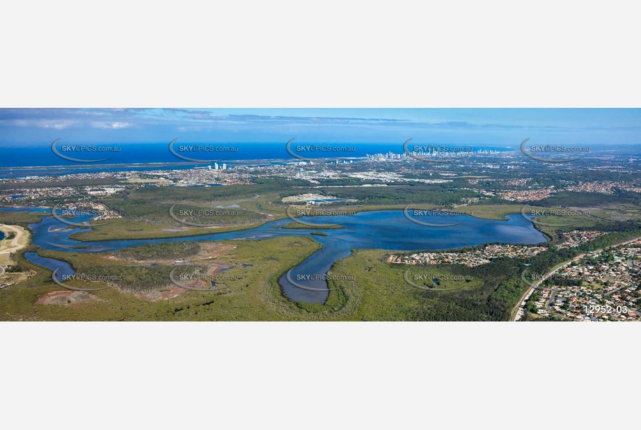 Coombabah Lake QLD Aerial Photography