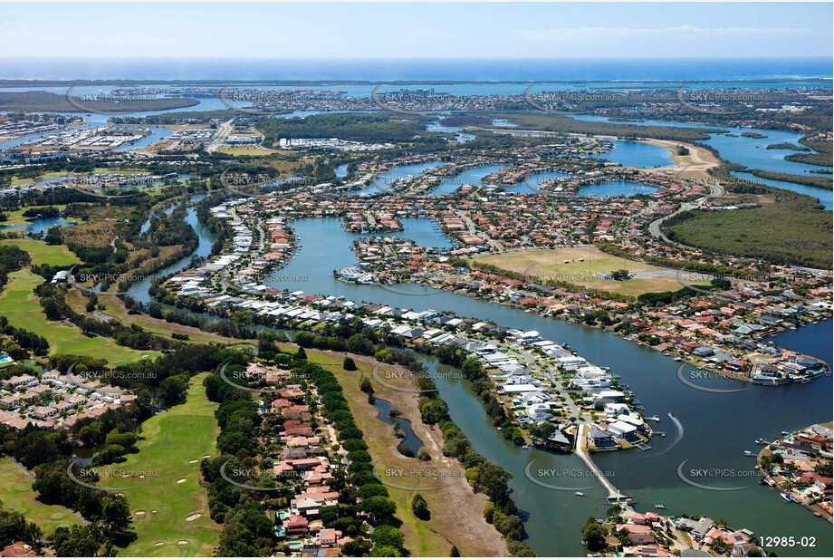 The Peninsula - Monterey Keys, Gold Coast QLD Aerial Photography