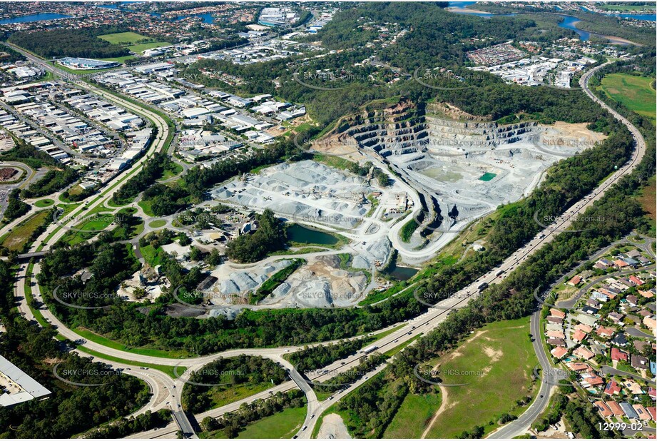 Boral Quarry - Burleigh Heads QLD Aerial Photography