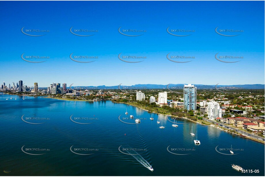 Marine Parade Labrador Gold Coast QLD Aerial Photography