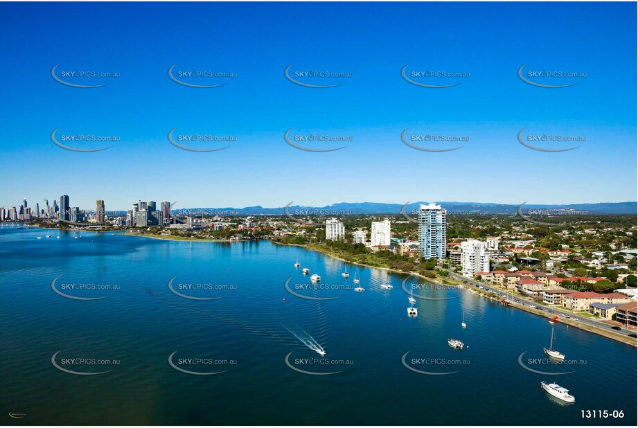 Marine Parade Labrador Gold Coast QLD Aerial Photography