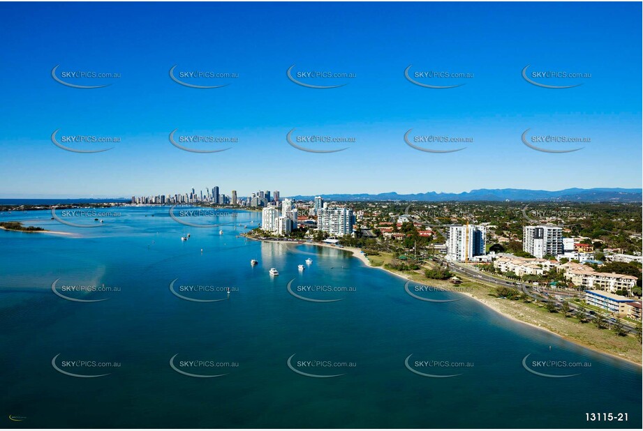 Marine Parade Labrador Gold Coast QLD Aerial Photography