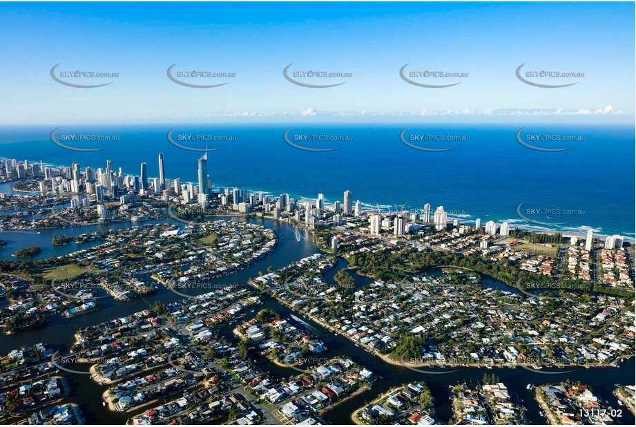 Broadbeach Waters QLD 4218 QLD Aerial Photography