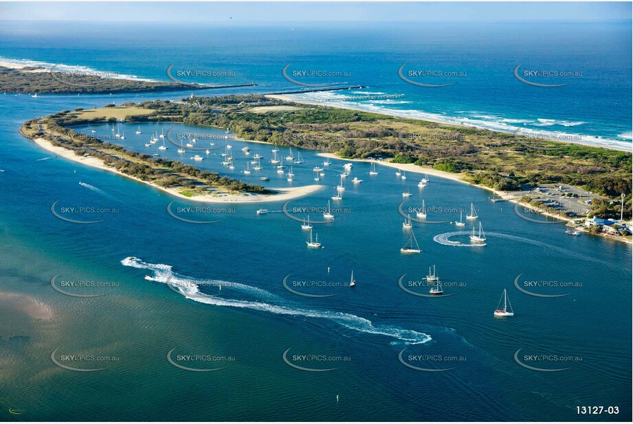 The Gold Coast Broadwater QLD Aerial Photography