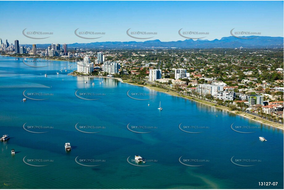 The Gold Coast Broadwater QLD Aerial Photography