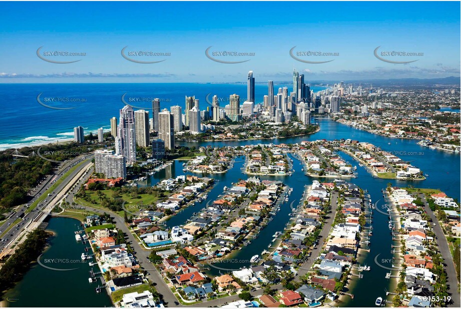 Paradise Waters - Surfers Paradise Aerial Photography