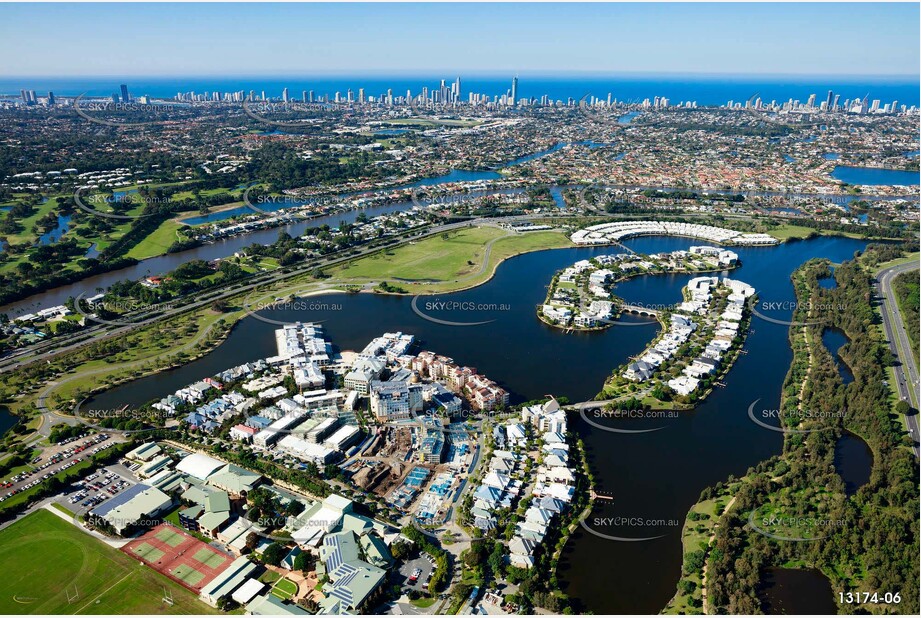 Emerald Lakes - Carrara Gold Coast QLD Aerial Photography