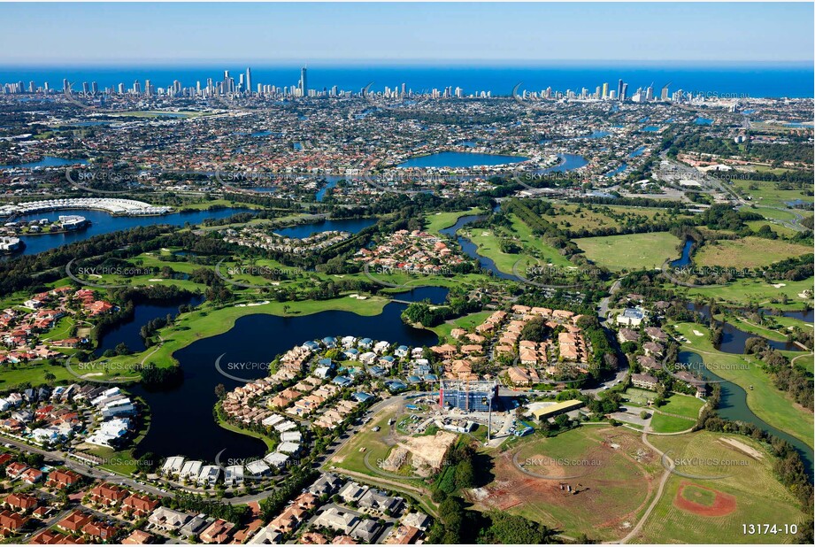 Palm Meadows - Carrara Gold Coast QLD Aerial Photography