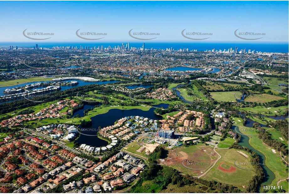 Palm Meadows - Carrara Gold Coast QLD Aerial Photography