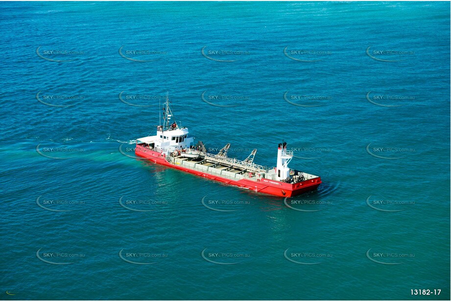 Port Frederick Dredge NSW Aerial Photography