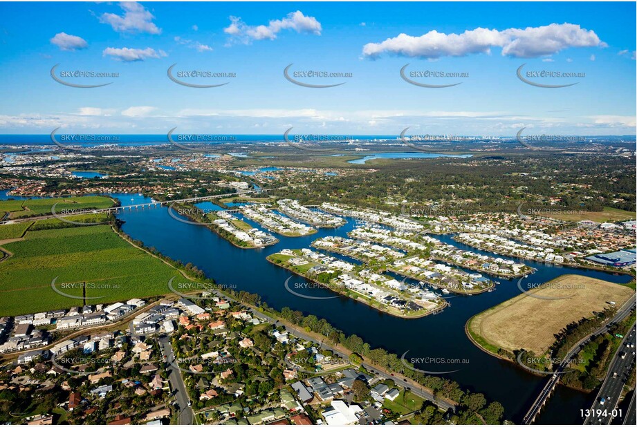 Riverlinks Estate Helensvale QLD Aerial Photography