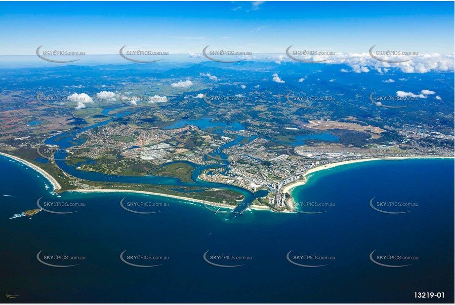 Coolangatta captured from 9000ft QLD Aerial Photography