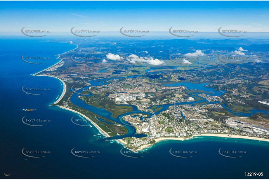 Coolangatta captured from 9000ft QLD Aerial Photography