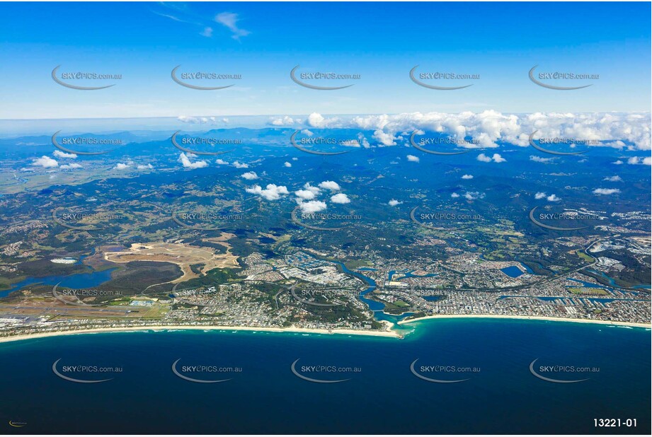 Currumbin captured from 9000ft QLD Aerial Photography