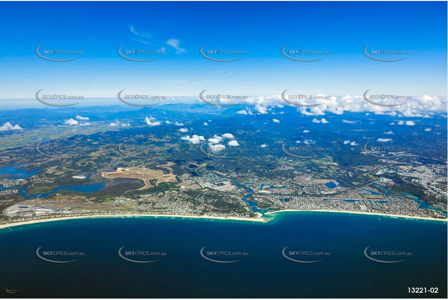 Currumbin captured from 9000ft QLD Aerial Photography