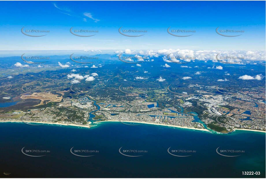 Palm Beach captured from 9000ft QLD Aerial Photography