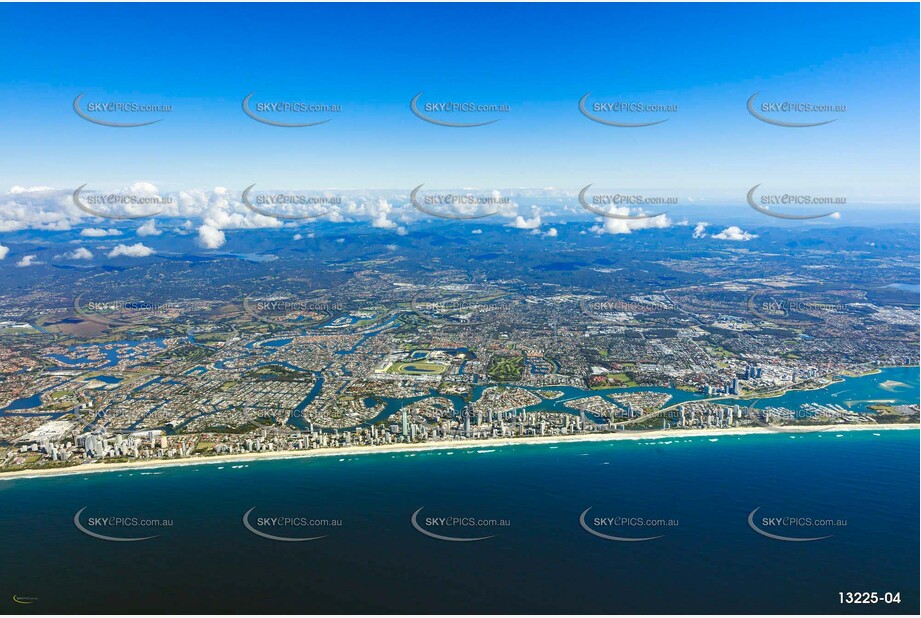 Surfers Paradise captured from around 7500ft QLD Aerial Photography