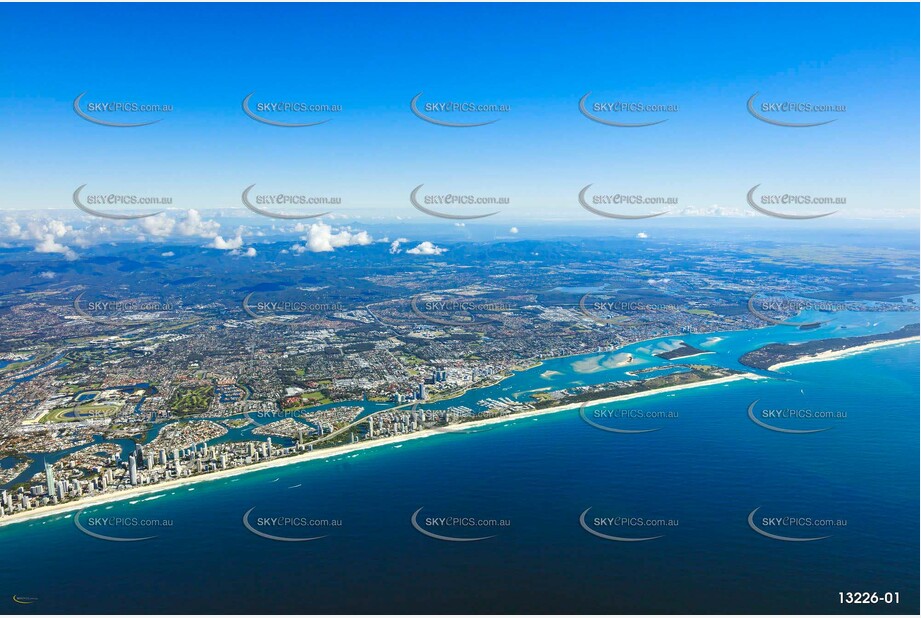 Southport captured from around 6900ft QLD Aerial Photography